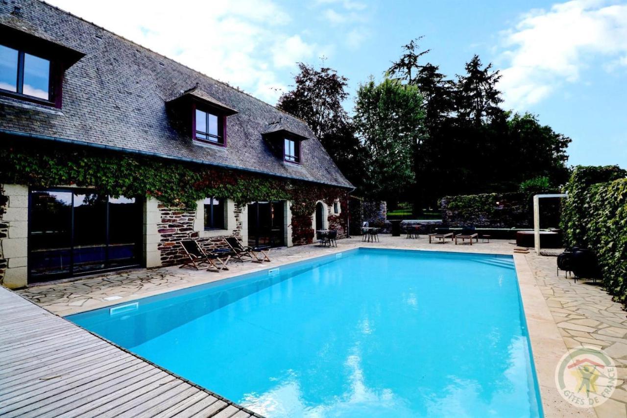 Bed and Breakfast Manoir De La Droulinais Bruz Exterior foto